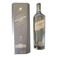 Botella Vacia Con Caja Whisky Johnnie Walker Platinum 1lt segunda mano  Chile 
