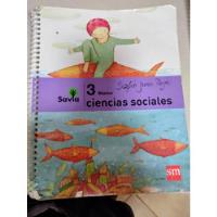 Savia Sm Ciencias Sociales Tercero Básico  segunda mano  Chile 