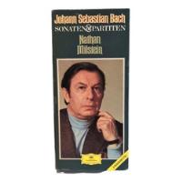 Cassette J S. Bach, Nathan Milstein, Sonaten & Partiten X 3 segunda mano  Chile 