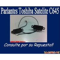 Parlantes Toshiba Satelite C645 segunda mano  Chile 