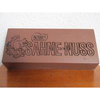 Antiguo Letrero Publicitario Chocolate Sahne-nuss Años 80 segunda mano  Chile 