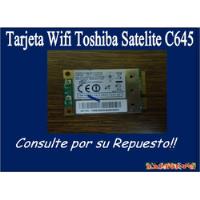 Tarjeta Wifi Toshiba Satelite C645 segunda mano  Chile 