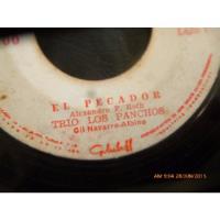 Usado, Vinilo Single De Trio Los Panchos  -- Su Falsa Pasion ( N108 segunda mano  Chile 
