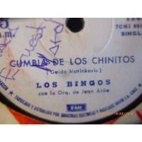 Vinilo Single De Los Bingos --chapulin Colorado  ( R106 segunda mano  Chile 