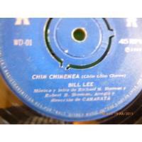 Usado, Vinilo Single De Bill Lee Chin Chimenea  ( R143 segunda mano  Chile 