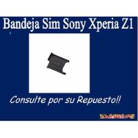Usado, Bandeja Sim Sony Xperia Z1 segunda mano  Chile 