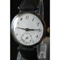 Reloj  Militar Plata Solido Aleman De 1934 A Cuerda 15 Rubis segunda mano  Chile 