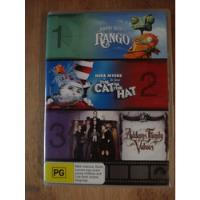 Rango - The Cat In The Hat - Addams Family Values 3 Dvd's segunda mano  Chile 