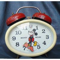 Reloj Vintage Cuerda Mickey Mouse Disney Germany Funcionando segunda mano  Chile 