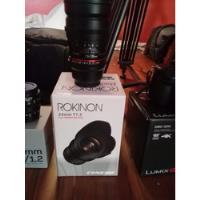 Lente Rokinon 35mm T1.5 Full Frame Cine Lens Micro 4/3, usado segunda mano  Chile 