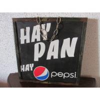 Antiguo Afiche Publicitario Pepsi Cola De Almacen  segunda mano  Chile 