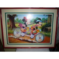 Cuadro Disney Mickey Y Minnie segunda mano  Chile 