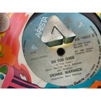 Vinilo Single De Dionne Warwick En Tus Ojos ( M-3, usado segunda mano  Chile 