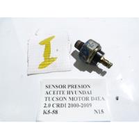 Sensor Presión Aceite Hyundai Tucson D4ea 2.0 Crdi 2000-2009 segunda mano  Chile 