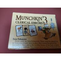Munchkin 3 Clerical Errors Ed. Original Inglés, usado segunda mano  Chile 