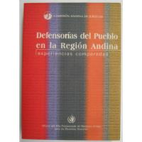 Defensorias Del Pueblo En Region Andina C Andina De Juristas, usado segunda mano  Chile 