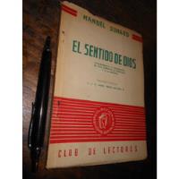 Usado, El Sentido De Dios Manual Suhard Club De Lectores Santiago segunda mano  Chile 