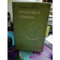 Bioquímica General // Hermann Neimeyer  segunda mano  Providencia