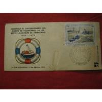 Sobre Primer Día 1975 Cuerpo Botes Salvavidas Valparaiso segunda mano  Chile 