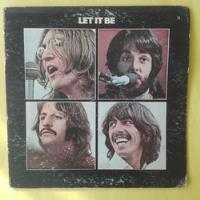 Usado, The Beatles. Let It Be. 1970. Disco Vinilo segunda mano  Chile 