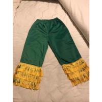 Pantalón Verde Con Flecos - Traje Típico Talla 6, usado segunda mano  Chile 