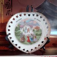 Usado, Plato Decoración Virgen De Knock, Irlandés segunda mano  Chile 