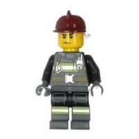 Lego Minifigura Bombero Firefighter 2, usado segunda mano  Chile 