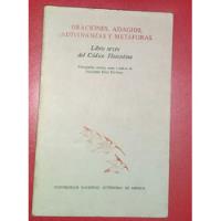 Libro Sexto Del Codice Fiorentino Oraciones, Adagios, Adivin segunda mano  Chile 