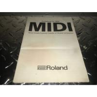 Catálogo Roland Vintage Midi Funcionamiento segunda mano  Chile 