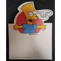 Notas Bart Esquelas 1990 Simpsons 90s Vintage segunda mano  Chile 