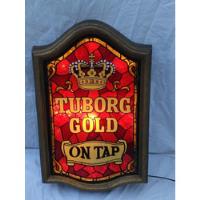 Usado, Letrero Luminoso Vintage Cerveza Tuborg Gold segunda mano  Chile 
